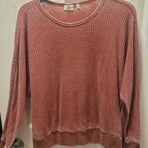 True Craft Waffle Knit Top